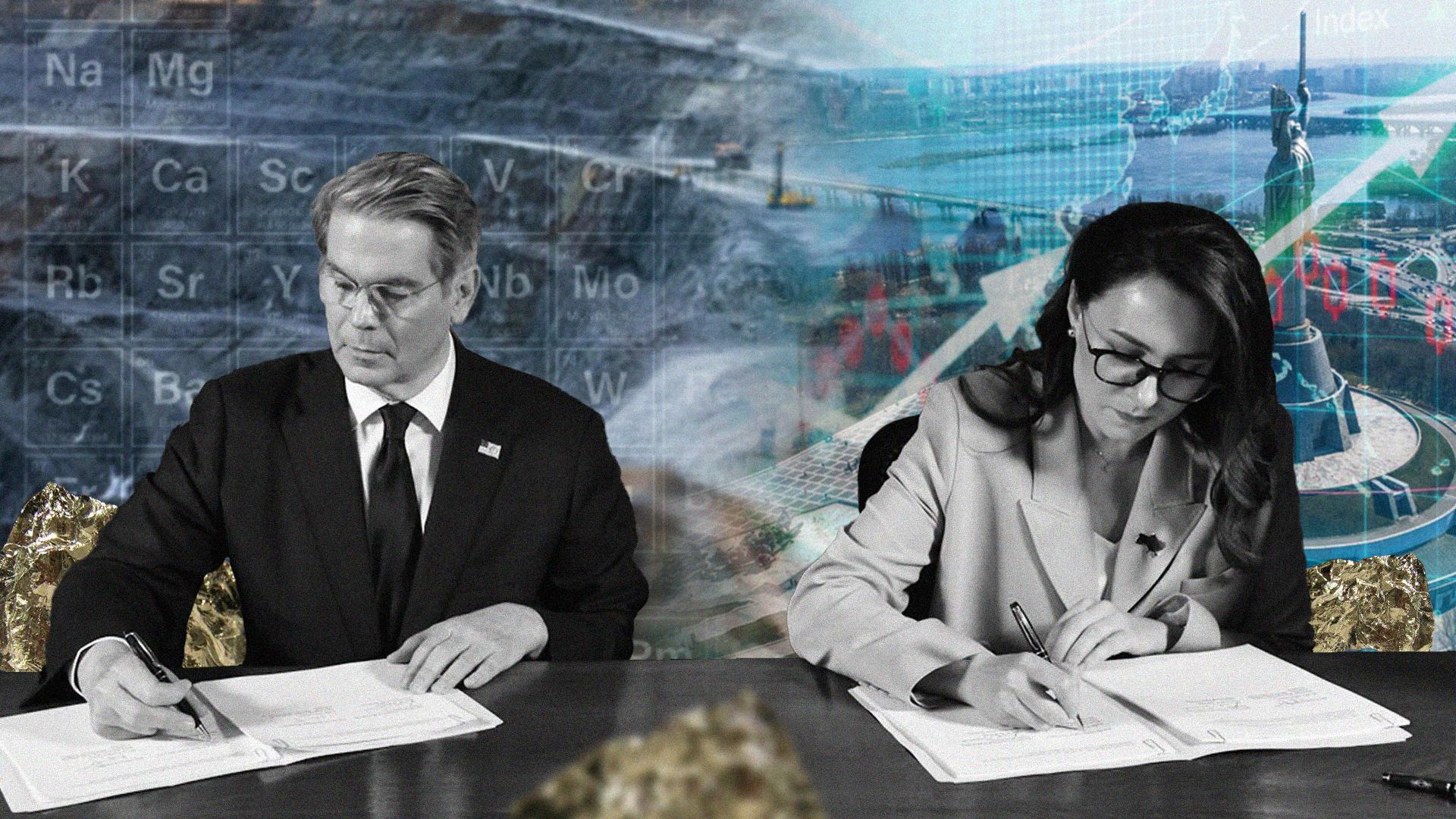 Rare minerals in exchange for development image
